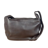 Ferragamo Vintage Brown Leather Hobo Bag