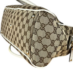 Gucci GG Canvas Trophy Boston Bag