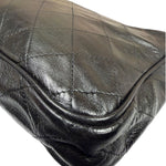 Chanel Vintage Black Quilted Lambskin Camera Bag 1986