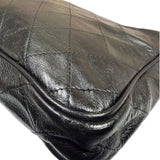 Chanel Vintage Black Quilted Lambskin Camera Bag 1986