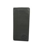 Gucci Grey Pebbled Leather Long Wallet