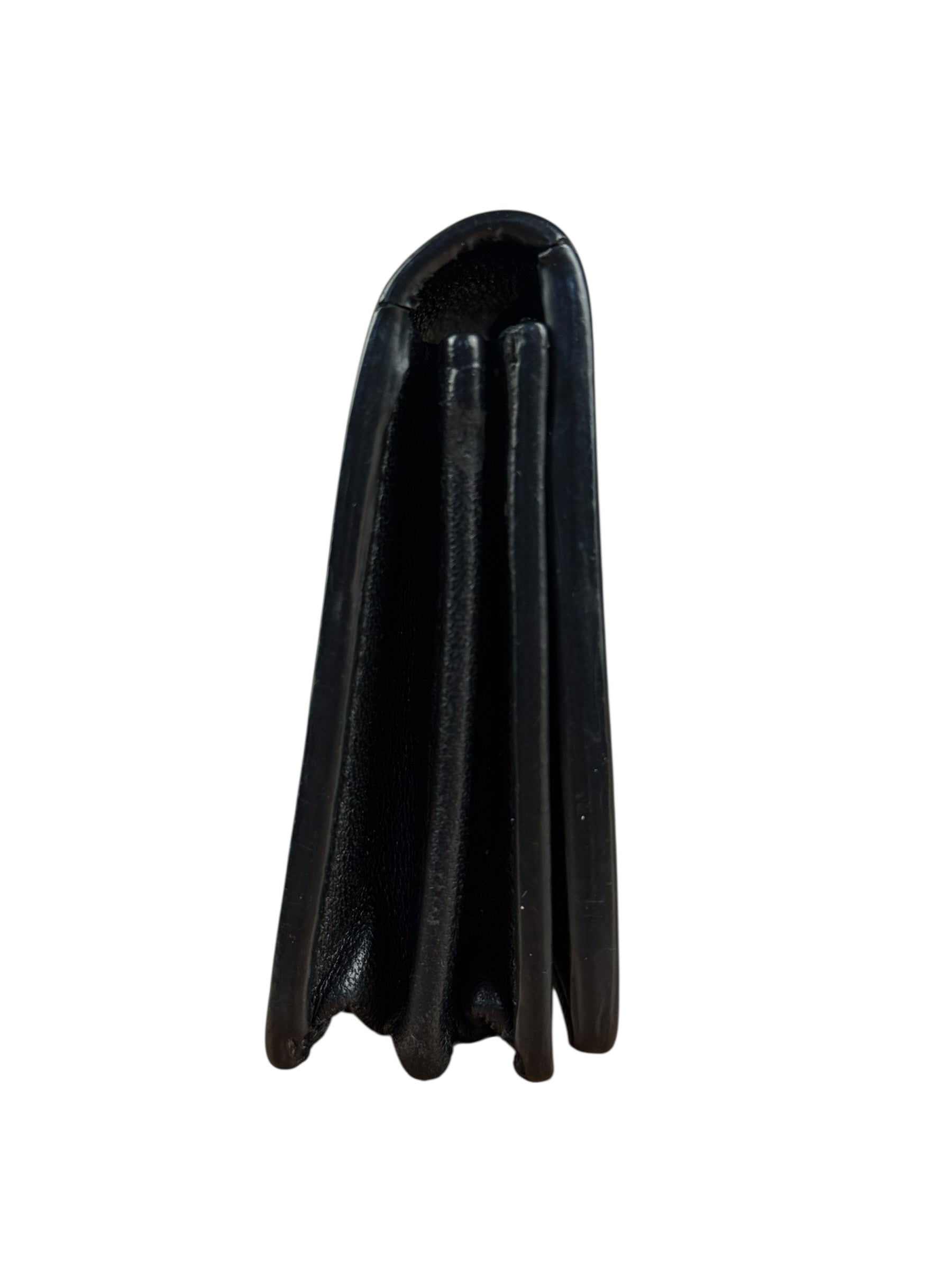 Balenciaga All Over Logo Compact Wallet