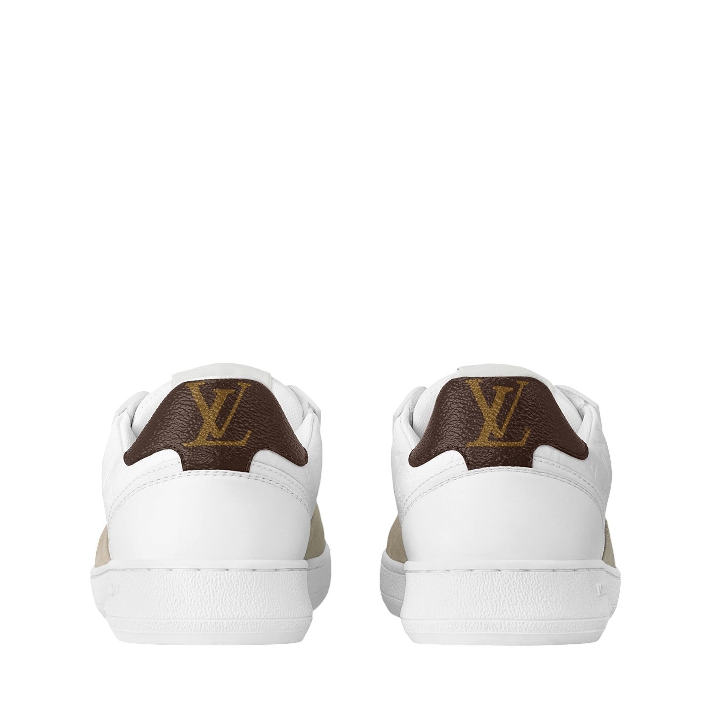 Louis Vuitton LV Stadium Sneakers White/Beige Monogram