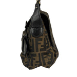Fendi FF Zucca Vintage B Flap Shoulder Bag