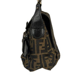 Fendi FF Zucca Vintage B Flap Shoulder Bag