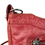 Balenciaga Fuchsia Leather Le City Crossbody