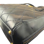 Chanel Black Leather Wild Stitch Tote Bag 2002