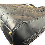 Chanel Black Leather Wild Stitch Tote Bag 2002