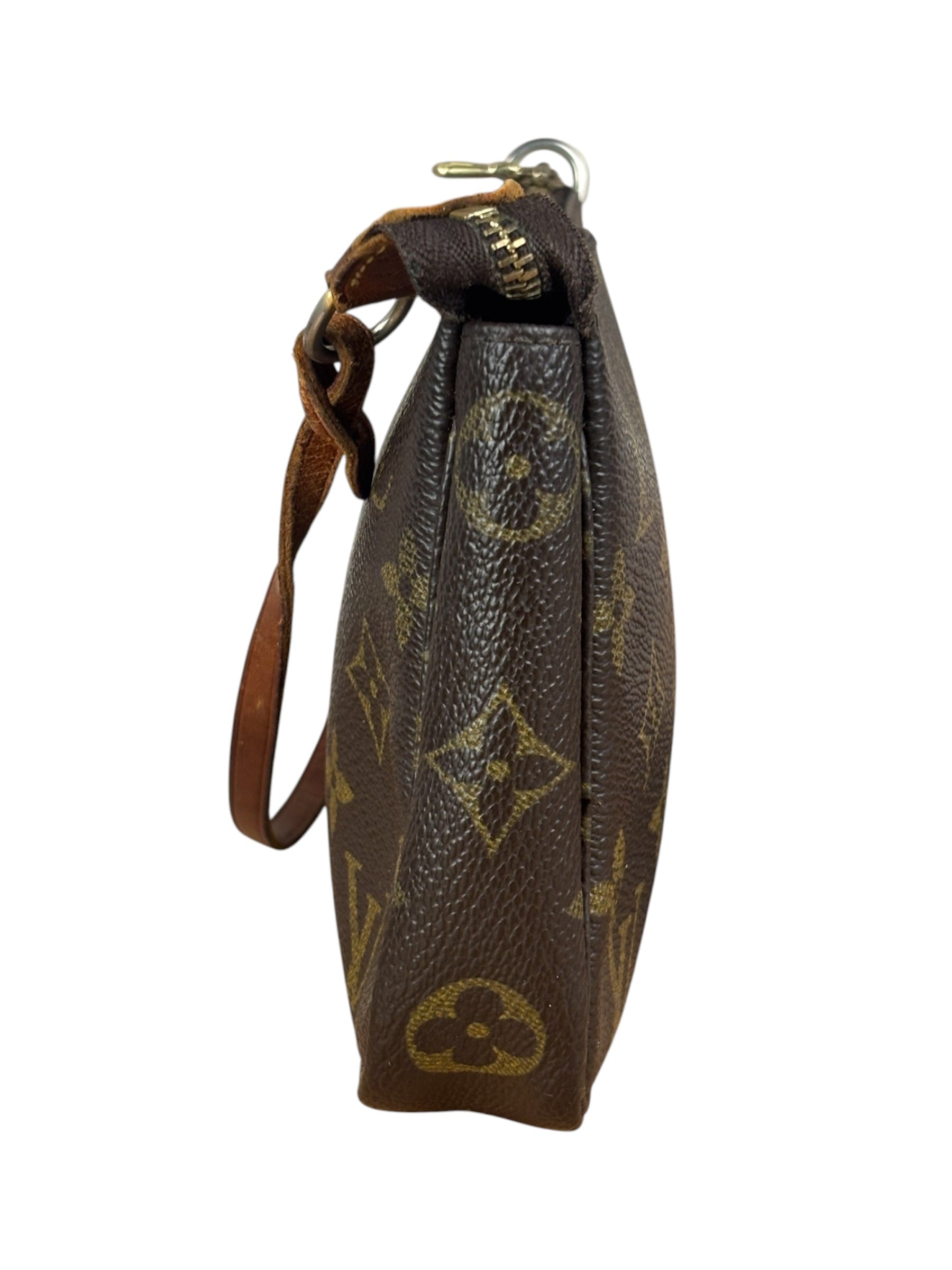 Louis Vuitton Leather Monogram Pochette