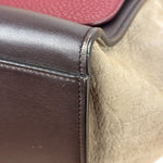Celine Colorblock Leather/Suede Two-Way Bag