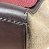 Celine Colorblock Leather/Suede Two-Way Bag