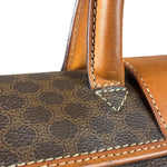 Celine Vintage Macadam Coated Canvas Weekender Travel Bag