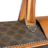 Celine Vintage Macadam Coated Canvas Weekender Travel Bag