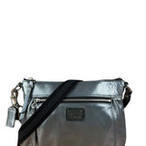 Coach Vintage Silver Metallic Crossbody
