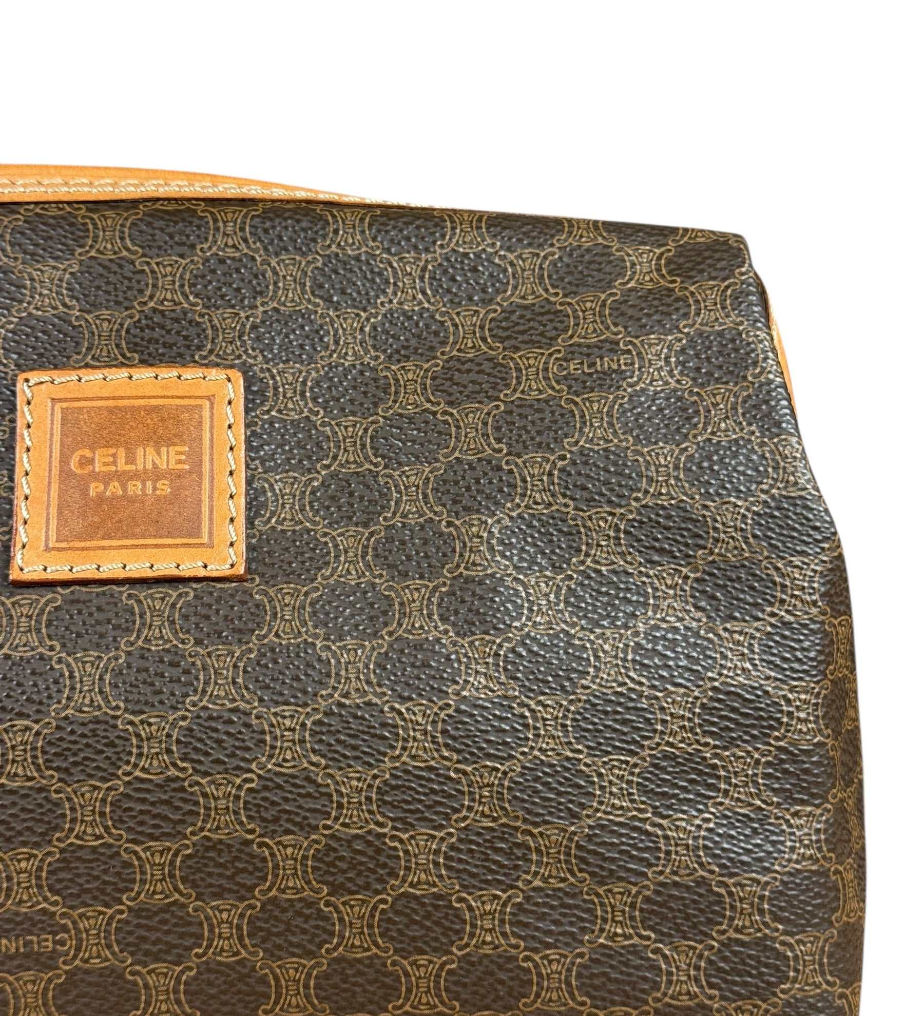 Celine Vintage Macadam Travel Pouch