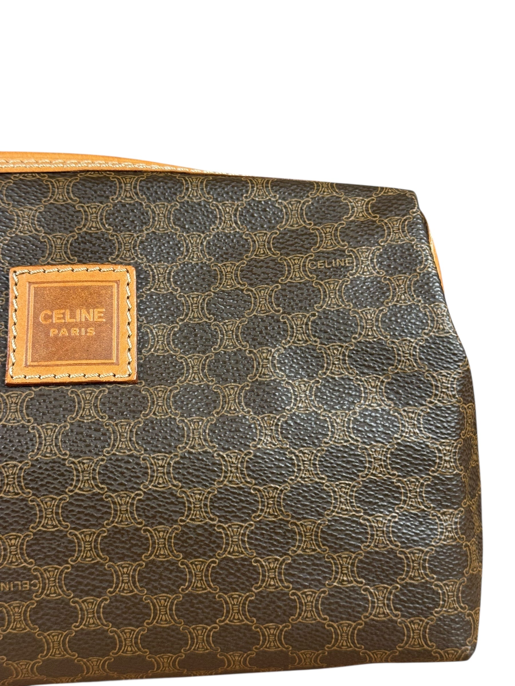 Celine Vintage Macadam Travel Pouch