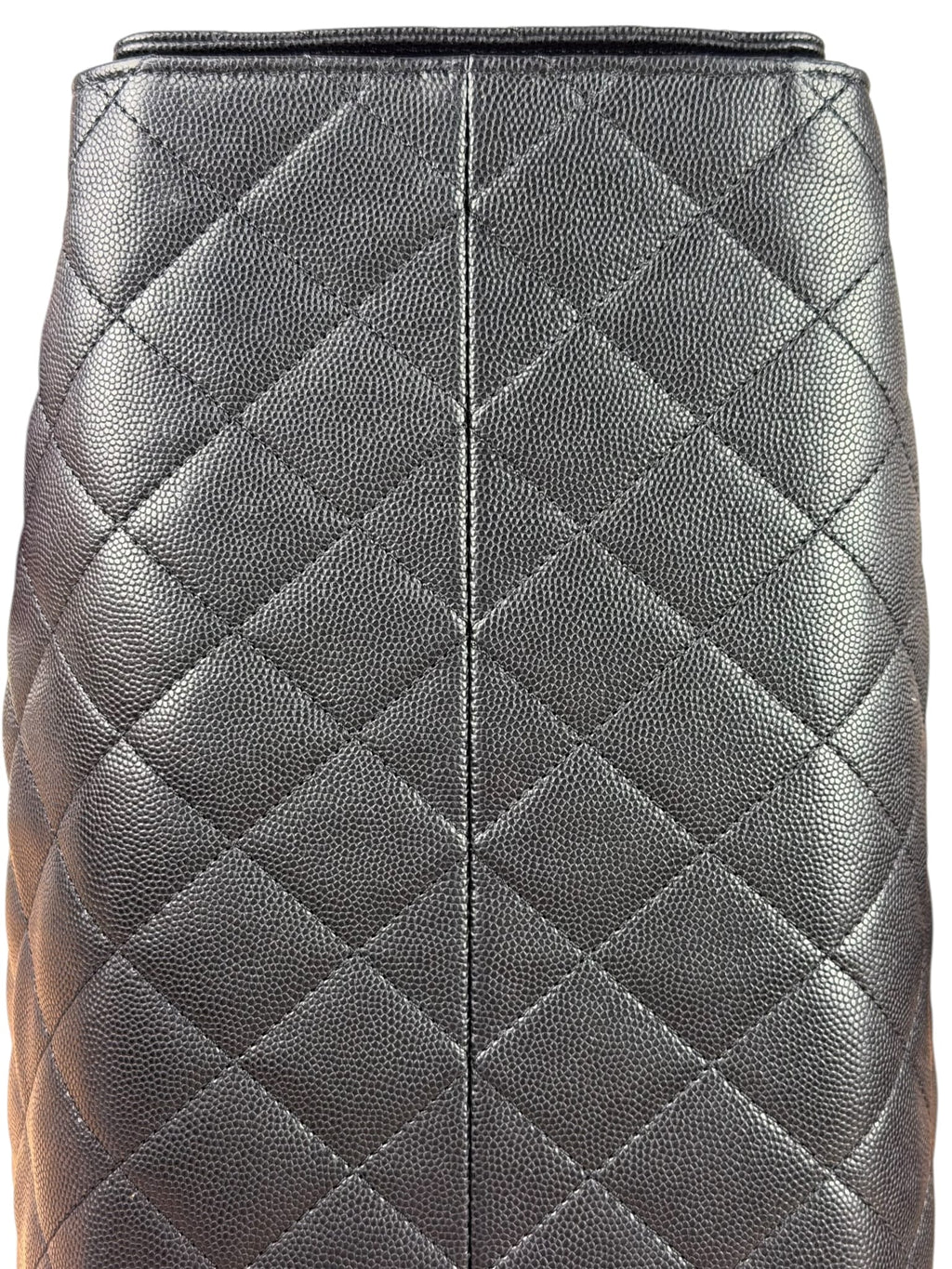 Chanel Medium Black Caviar 25 Hobo Bag