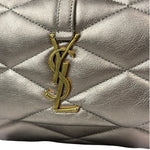 Saint Laurent Metallic Bronze Lambskin Quilted Le 57 Shoulder Bag