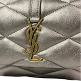 Saint Laurent Metallic Bronze Lambskin Quilted Le 57 Shoulder Bag