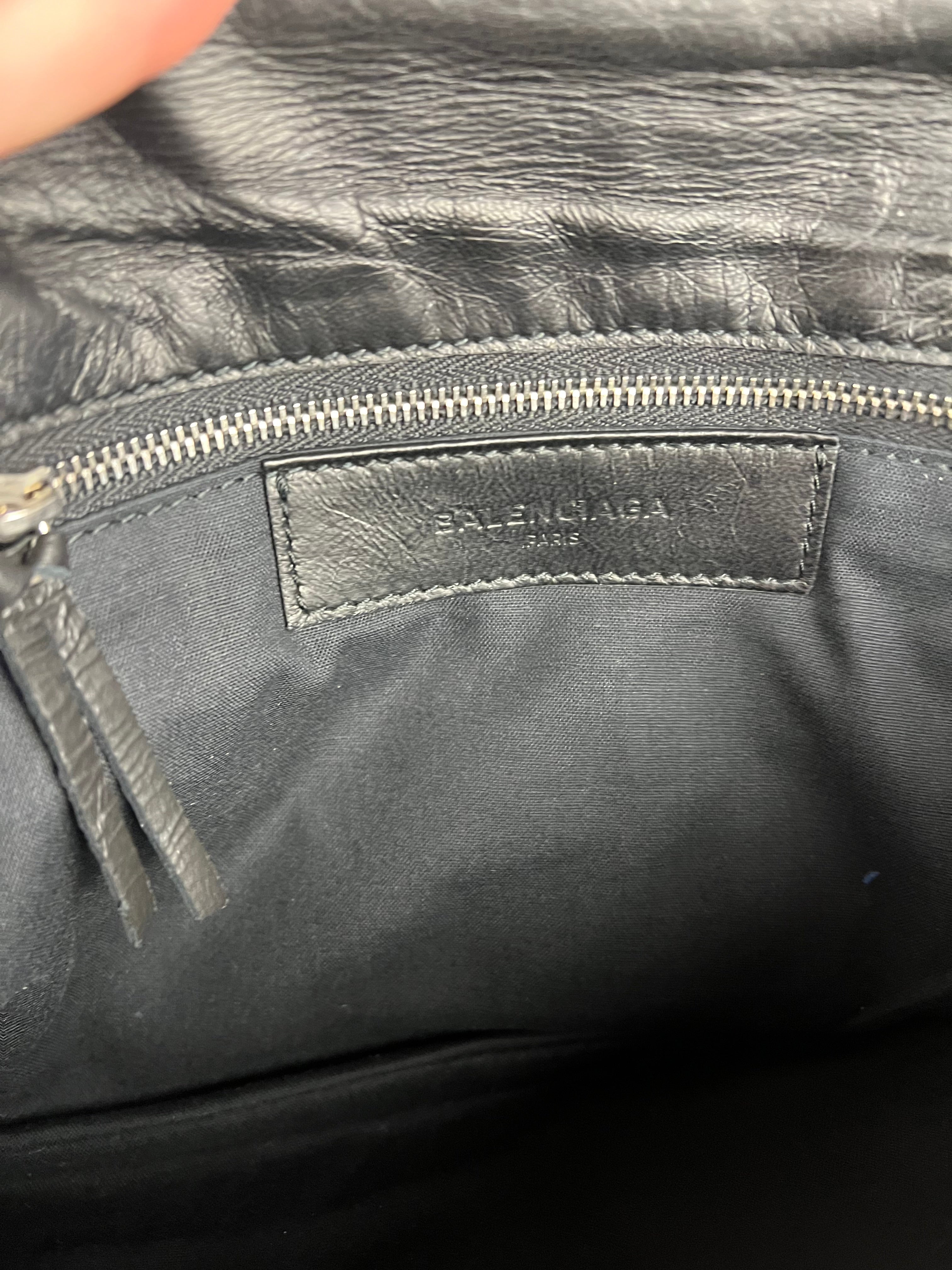 Balenciaga Envelope Clutch Black