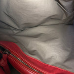 Bottega Veneta Vintage Red Hobo Aquilone Fortune Cookie Shoulder Bag