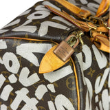 Louis Vuitton x Stephen Sprouse Monogram Graffiti Keepall 50