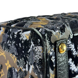 Louis Vuitton Limited-Edition Monogram Fleur De Jais Speedy 30