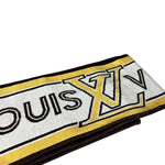 Louis Vuitton LV Essential Logo Scarf Yellow Wool