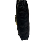 Fendi Black Leather Maxi Baguette