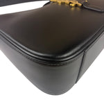 Yves Saint Laurent Black Leather Le 5 À 7 Hobo Bag