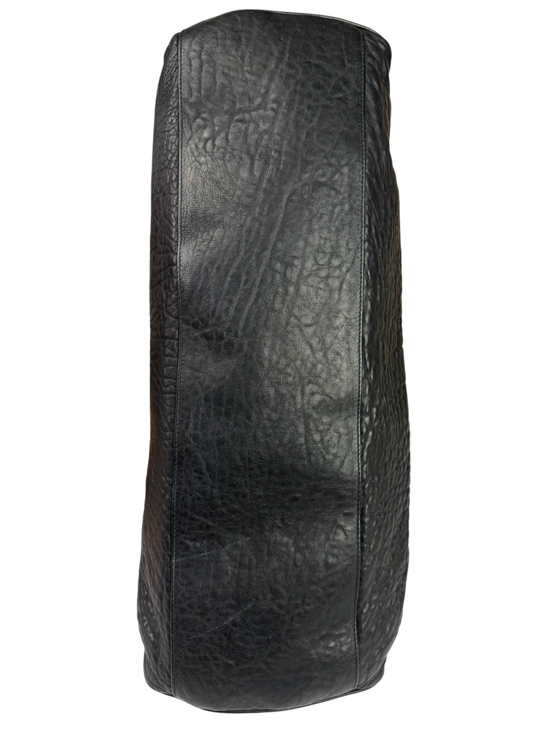 Fendi Black Leather Etniko Du Jour Shoulder Bag