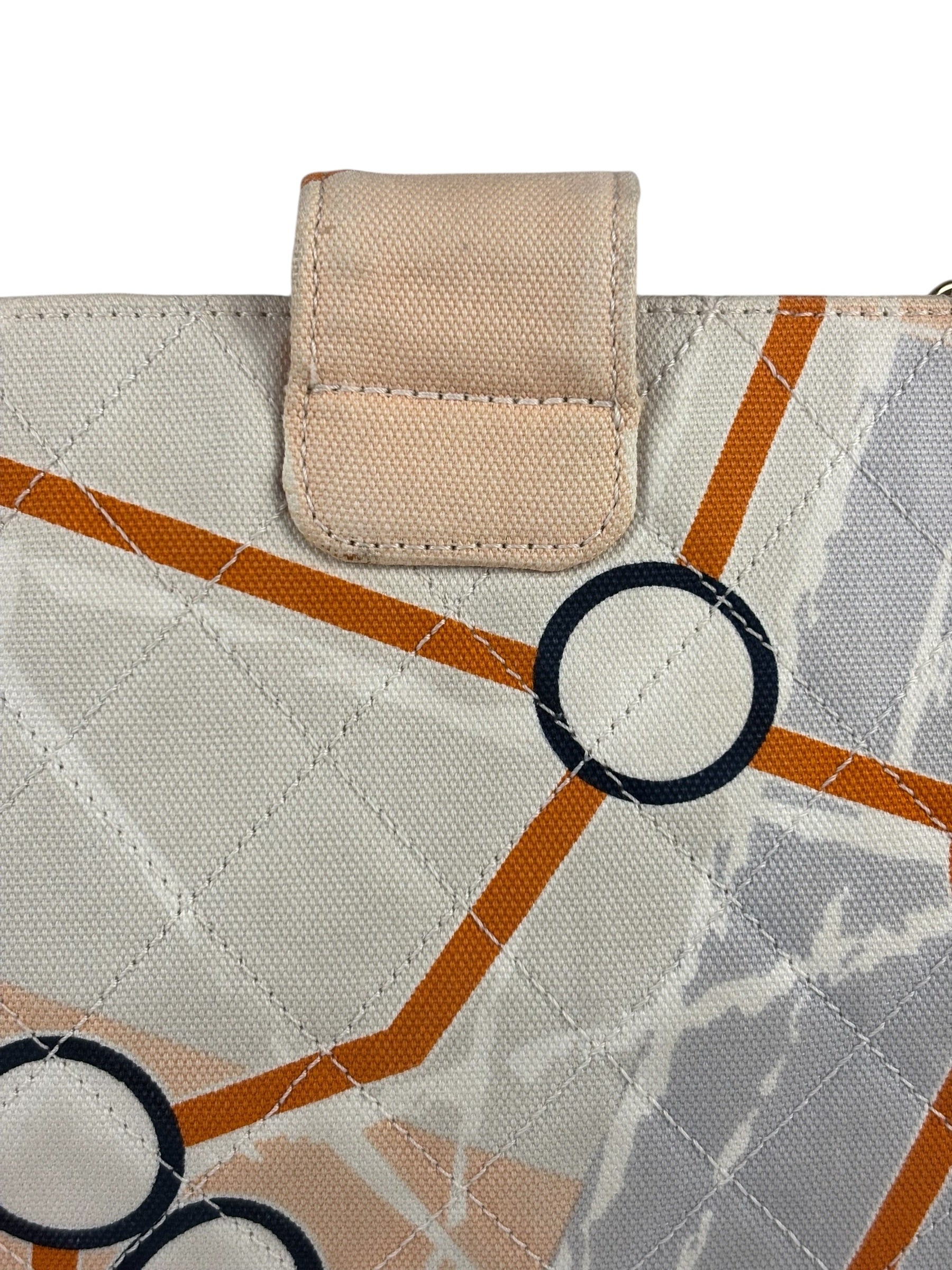 Chanel Map of Paris Quilted Print CC Chain Handbag 2005
