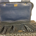 Fendi Patent Leather Romanesque B Buckle Bag