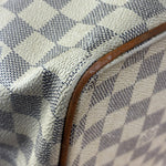 Louis Vuitton Vintage Monogram Damier Azur Saleya Shoulder Tote Bag