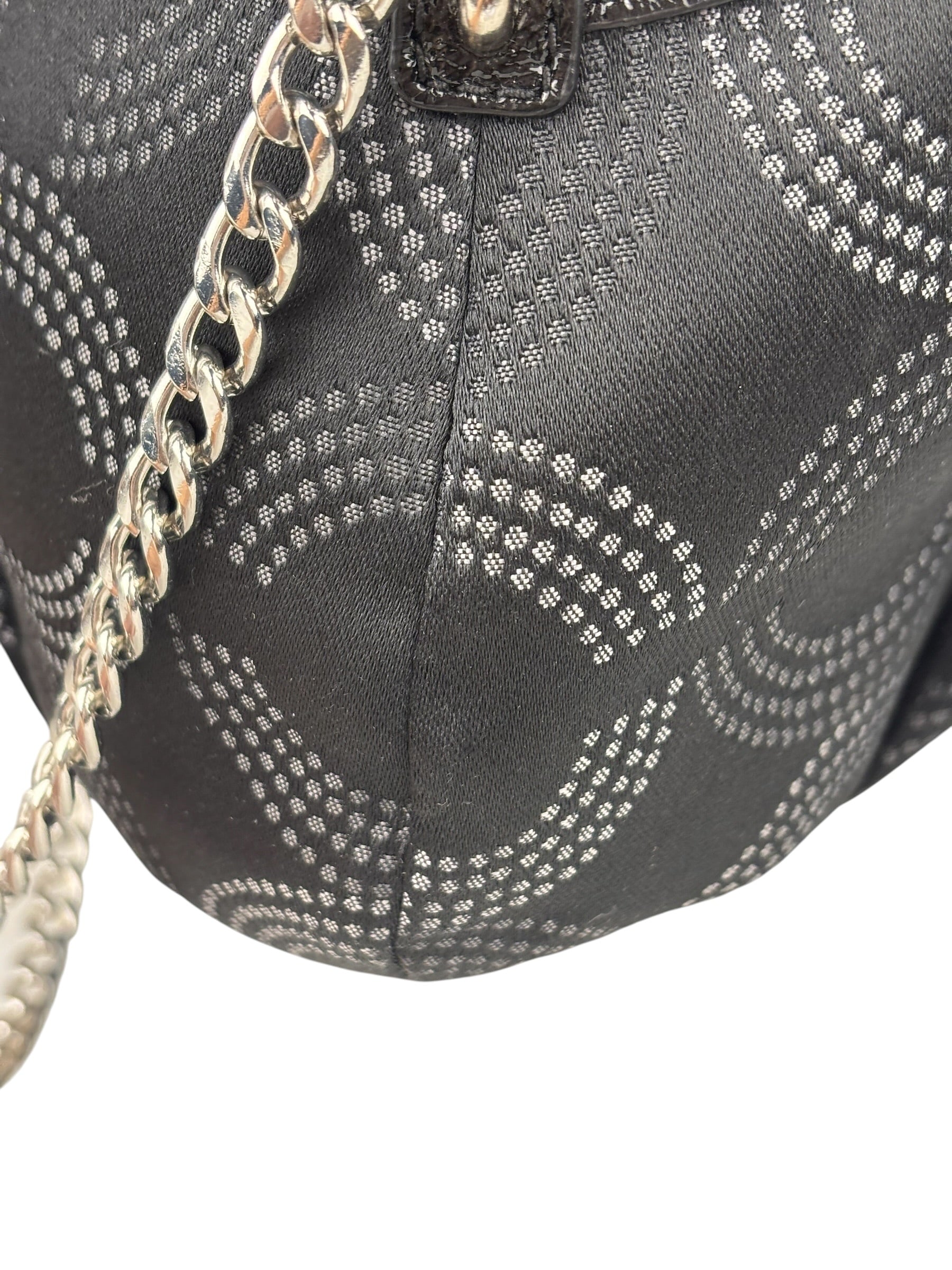 Coach Vinatge Madison Dotted Op Art Sophia Satchel Two-Way Bag
