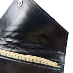 Yves Saint Laurent Black Quilted Leather Clutch