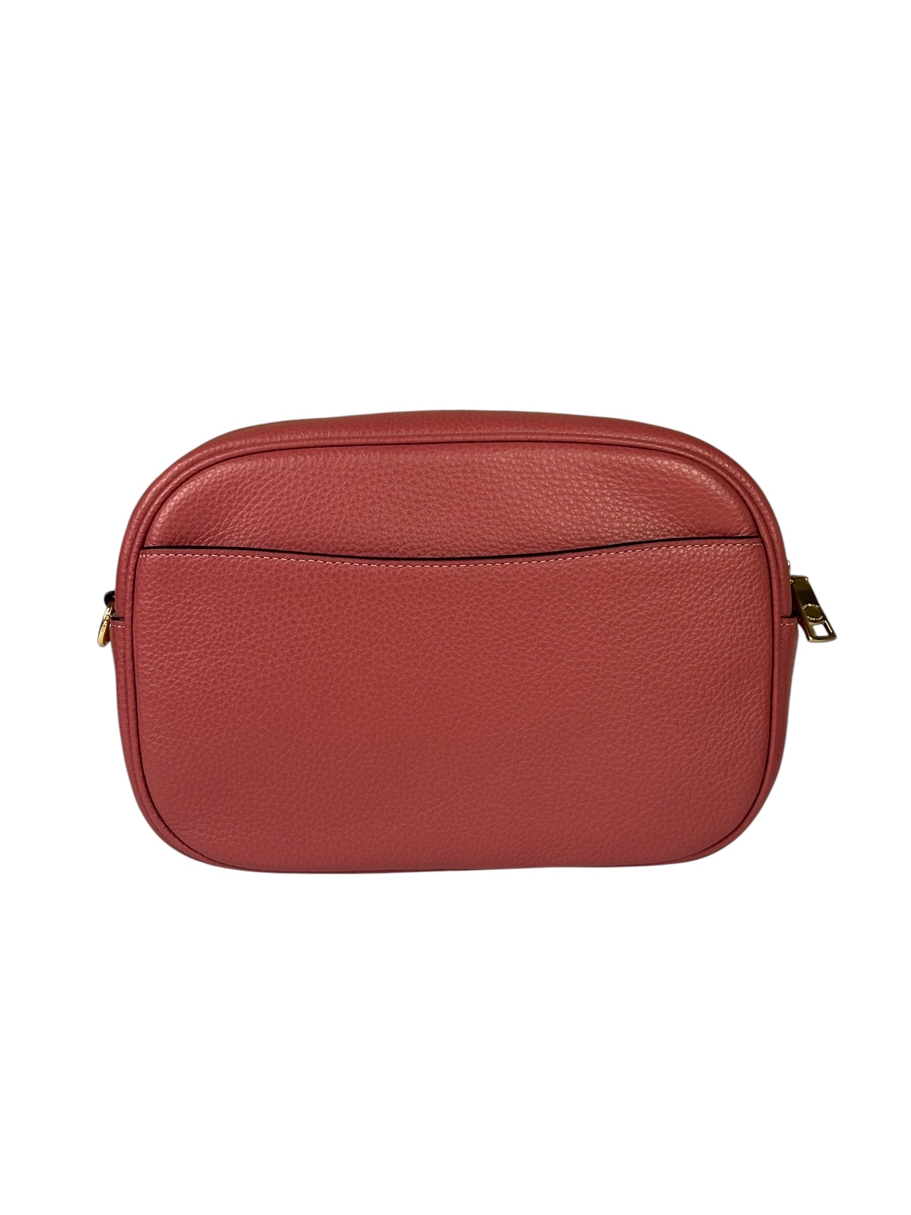Coach Pink Pebbled Leather Colton Crossbody Bag