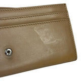 Fendi Beige Monster Face Leather Long Wallet