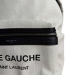 Saint Laurent Mini Canvas Rive Gauche City Backpack