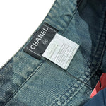 Chanel Dark Wash Logo Jean