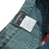 Chanel Dark Wash Logo Jean
