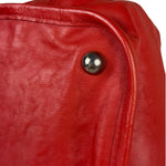 Chanel Red Quilted Leather Natural Beauty Chain Tote 2010