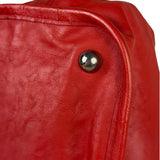 Chanel Red Quilted Leather Natural Beauty Chain Tote 2010