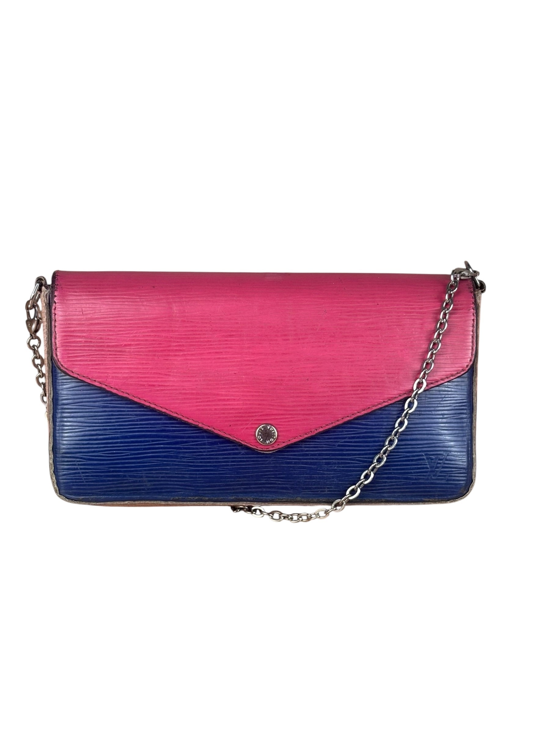 Louis Vuitton Epi Tricolor Félicie Pochette Shoulder Bag