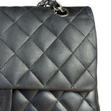 Chanel Classic Quilted Black Double Flap Bag 2003