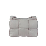 Bottega Veneta Light Pink Mini Padded Nylon Cassette Bag