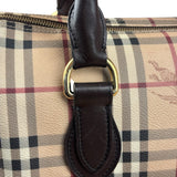 Burberry Vintage House Check Haymarkett Chester Bowling Handbag
