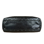 Chanel Black/Grey Textured Patent 2.55 Reissue Chain Tote