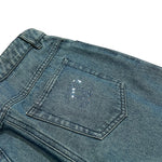 Chanel Dark Wash Logo Jean