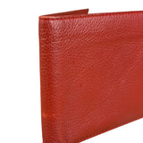 Rolex Red Leather Bifold Wallet